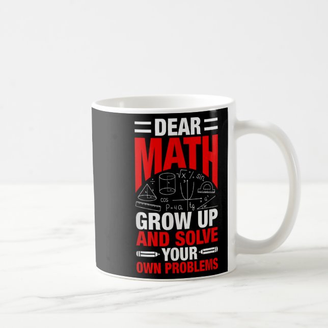 Bästa matematik växa upp och lösa dina egna proble kaffemugg (Höger)