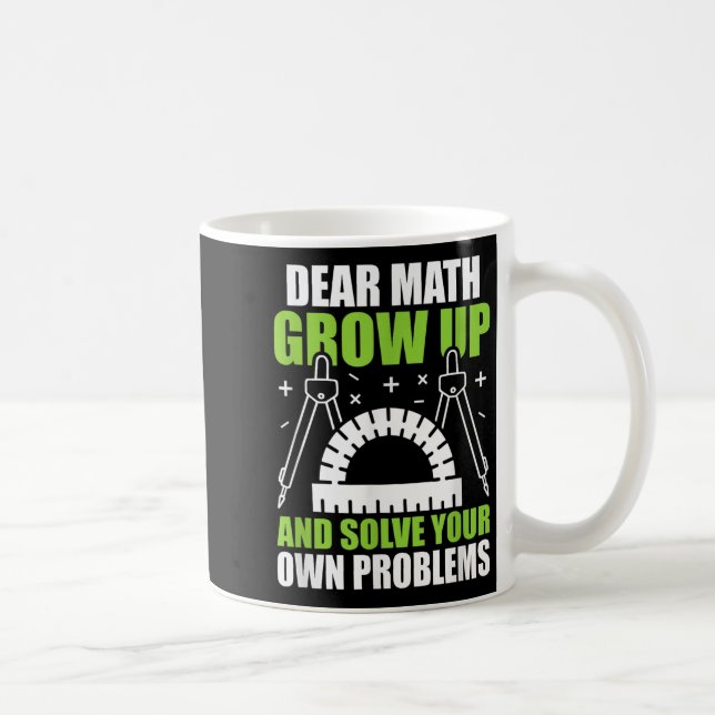 Bästa matematik växa upp och lösa dina egna proble kaffemugg (Höger)