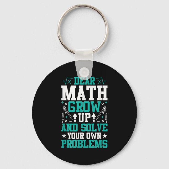 Bästa matematik växa upp och lösa dina egna proble nyckelring (Framsida)