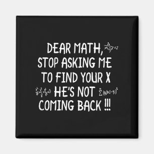 Bästa Math Funny Math-citat Magnet