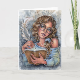 Bästa matningskortet för mappad hälsning, skrivpro kort