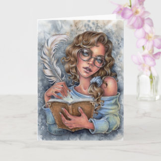 Bästa matningskortet för mappad hälsning, skrivpro kort