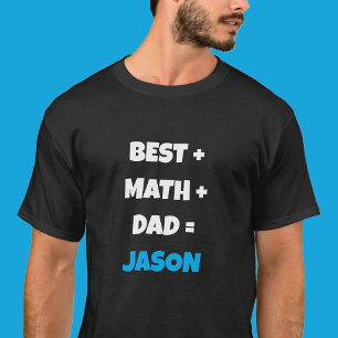 Bästa matte pappa geek t-shirt