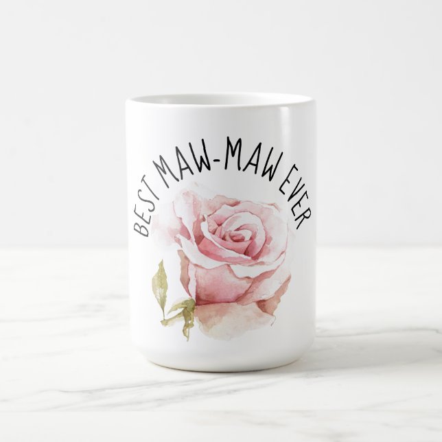 Bästa Maw-Maw någonsin Kaffemugg (Center)