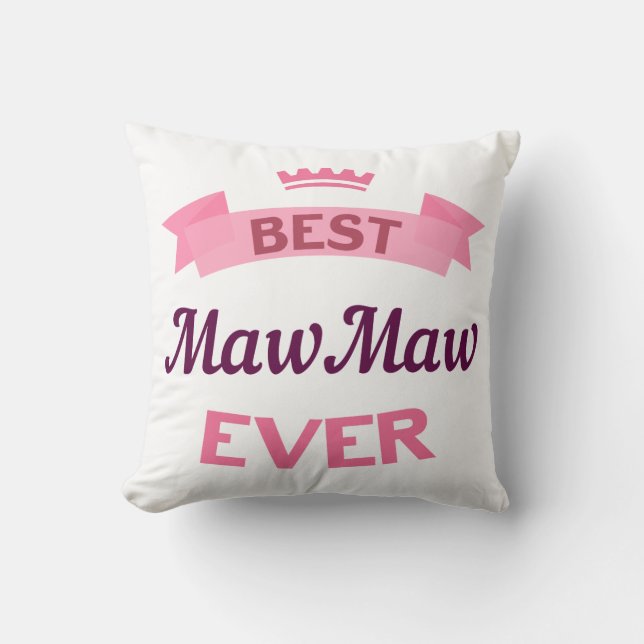 Bästa MawMaw någonsin Kudde (Framsida)