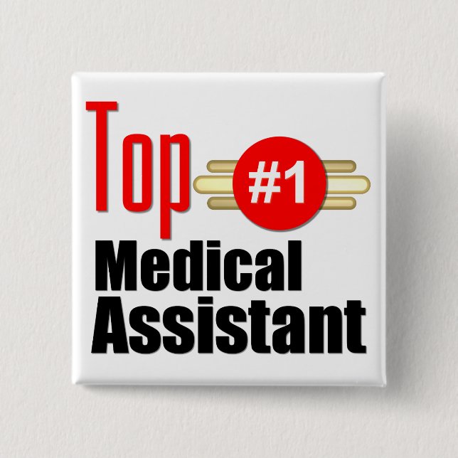 Bästa medicinsk assistent knapp (Framsida)