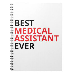 Bästa medicinska assistent någonsin anteckningsbok