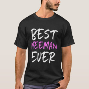 Bästa Meemaw nånsin Coola Lusny Mors dag Gift T Shirt