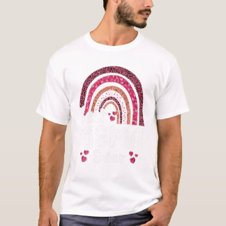 Bästa Mema Någonsin Regnbåge Söt T Shirt