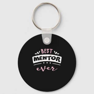 Bästa Mentor någonsin Gift Idea Nyckelring