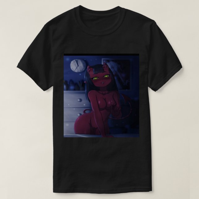 Bästa Meru, den tjusiga, eleganta, topplacklösa T Shirt (Design framsida)
