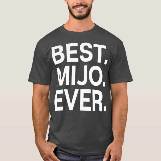 Bästa Mijo någonsin Design T Shirt (Framsida)