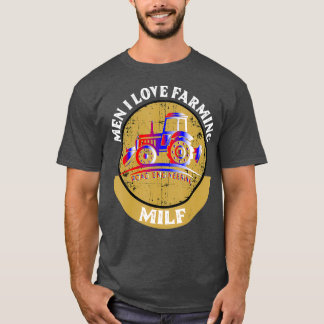 Bästa MILF Man I Kärlek Jordbrukare i Amerika T Shirt