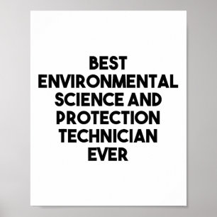 Bästa miljövetenskap och teknik för miljöskydd poster