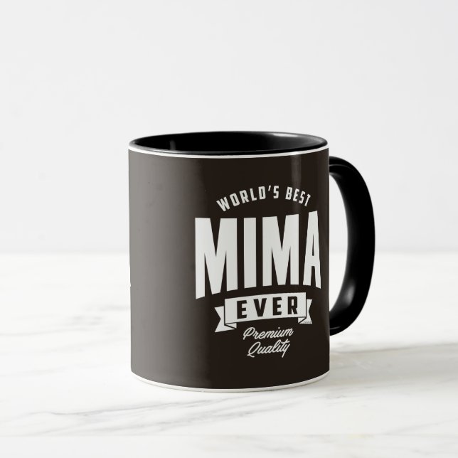 Bästa Mima någonsin Mugg (Framsida höger)
