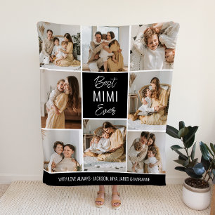 Bästa MIMI någonsin Anpassningsbar Fleece Blanket