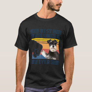 Bästa minister Schnauzer Mamma Alltid Hund Mamma M T Shirt