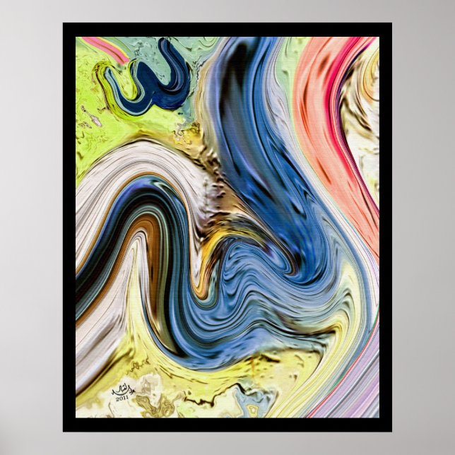 Bästa moderna islamiska konst poster (Framsidan)