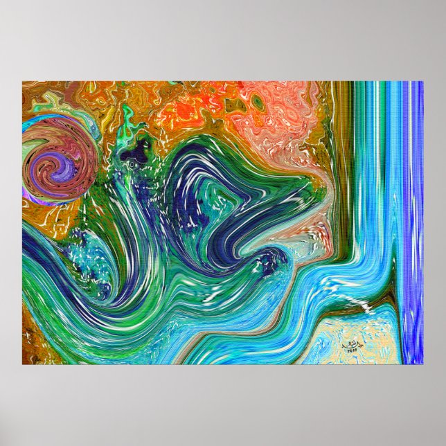 Bästa moderna islamiska konst poster (Framsidan)