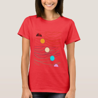 Bästa möjliga PLANETS I ETT SOL för T-shirt