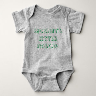 "Bästa mommys lite Rascal" pojke T Shirt