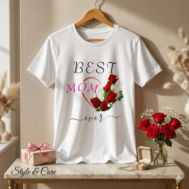 Bästa MON Någonsin Tri-Blend T-Shirt – Perfekt Pre (Best MON Ever Tri-Blend T-Shirt – Perfect Gift Shirt)