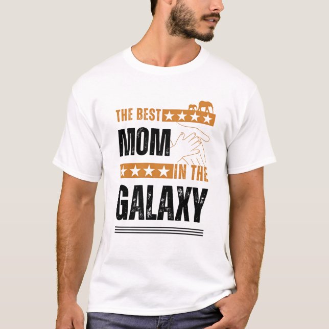 Bästa mor i Galaxy Essential, fantastisk T Shirt (Framsida)