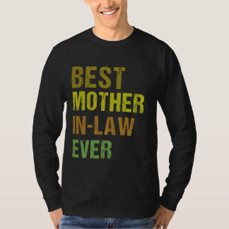 Bästa Mor-in-law någonsin-familjen - roligt T Shirt