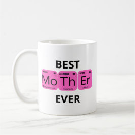 Bästa Mor någonsin Periodic Bord Kaffemugg