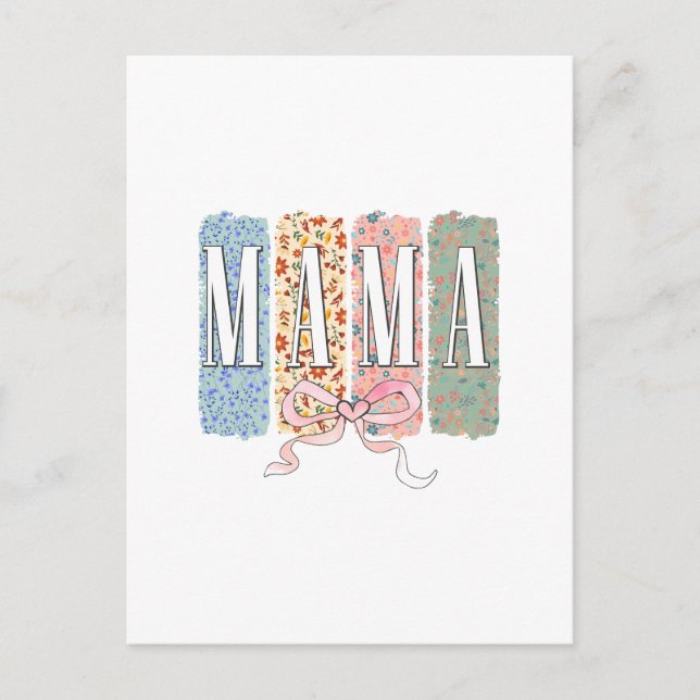 Bästa Mor någonsin Vykort (Framsida)