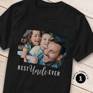 Bästa morbror Aldriece Nephew Anpassningsbar Photo T Shirt
