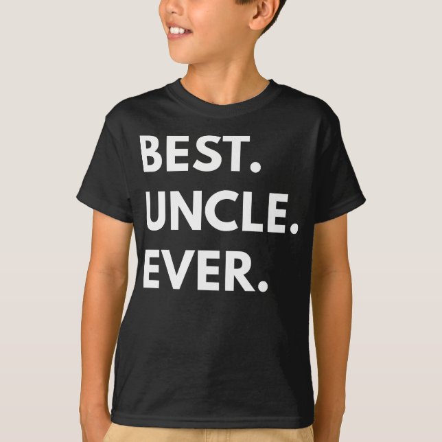 Bästa morbror någonsin - Familjeskläder - Slimmad T Shirt (Framsida)