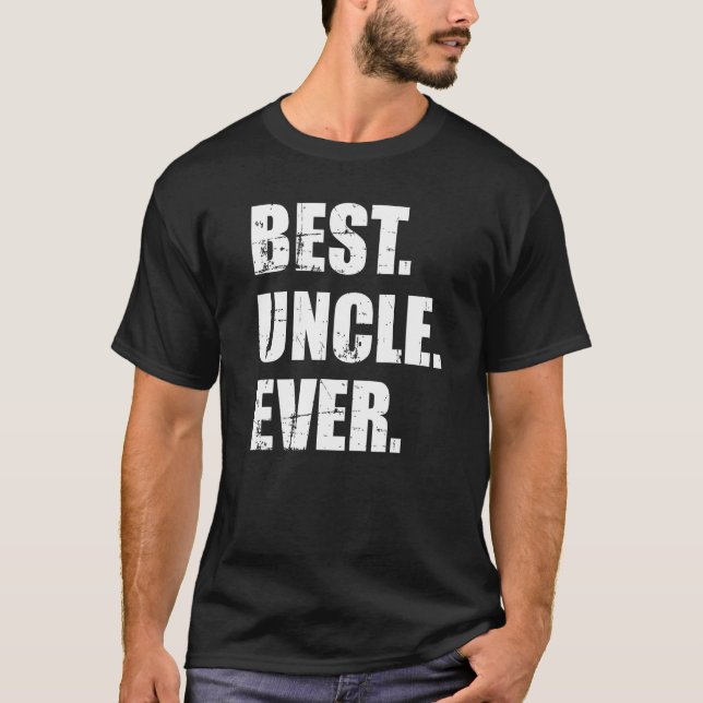 Bästa morbror någonsin t shirt (Framsida)