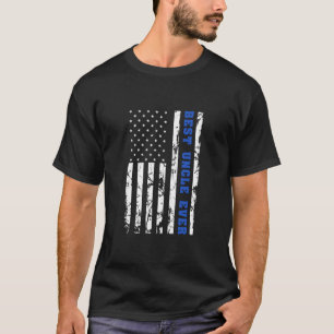 Bästa morbror någonsin USA:s Vintage Flagga Patrio T Shirt
