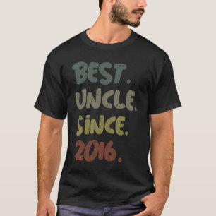 Bästa morbror sedan 2016 Bästa morbror någonsin fö T Shirt