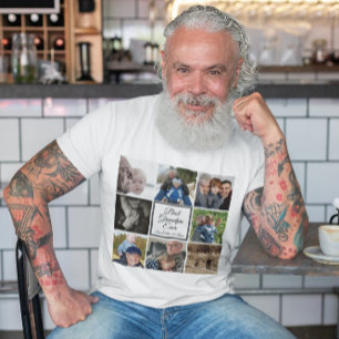 Bästa morfar-anpassningsbarna någonsin, fotokoll t shirt