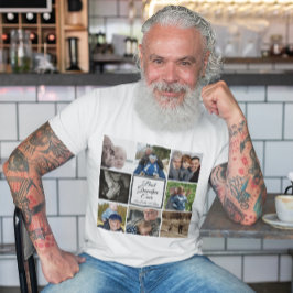 Bästa morfar-anpassningsbarna någonsin, fotokollag t shirt
