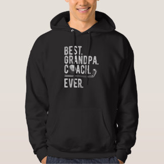 Bästa morfar Coach nånsin Golf Hoodie