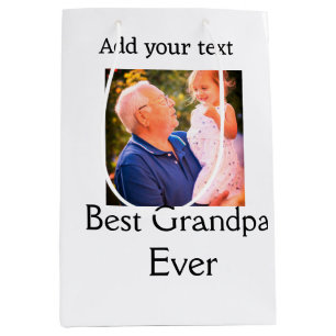Bästa morfar, morfar, fotot av namn ger tex