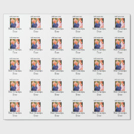 Bästa morfar, morfar, fotot av namn ger tex presentpapper