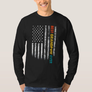 Bästa morfar någonsin Hund Grandpa Fars dag Birth T Shirt