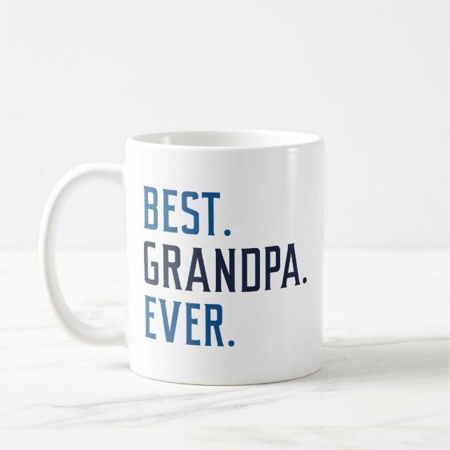 Bästa morfar någonsin kaffemugg (Vänster)