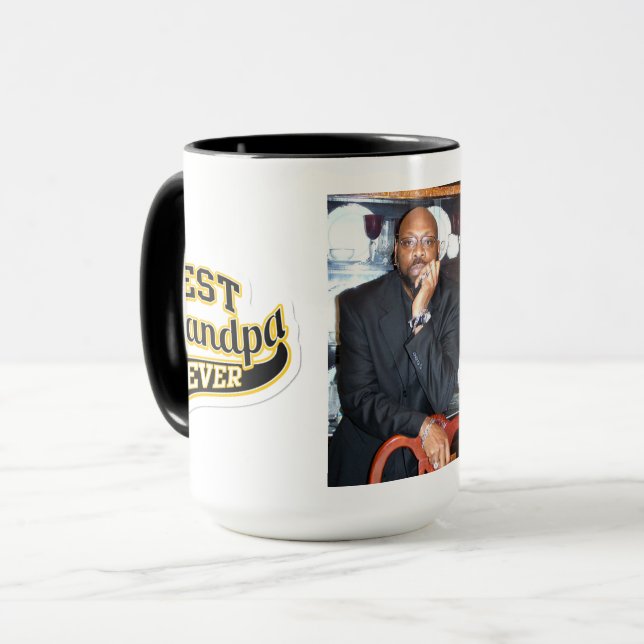 Bästa morfar någonsin mugg (Framsida vänster)