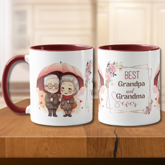 Bästa morfar och mormor Har någonsin hållit ett pa Mugg
