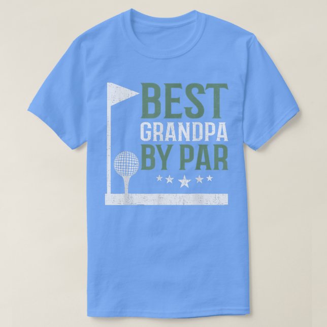 Bästa morfar per Älskare Golf Fars dag Gift DA T Shirt (Design framsida)