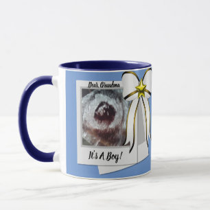Bästa mormblått/Vita kunnande kaffe Kopp