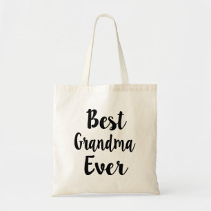 Bästa mormor Aldrig roligt i väskan Tygkasse