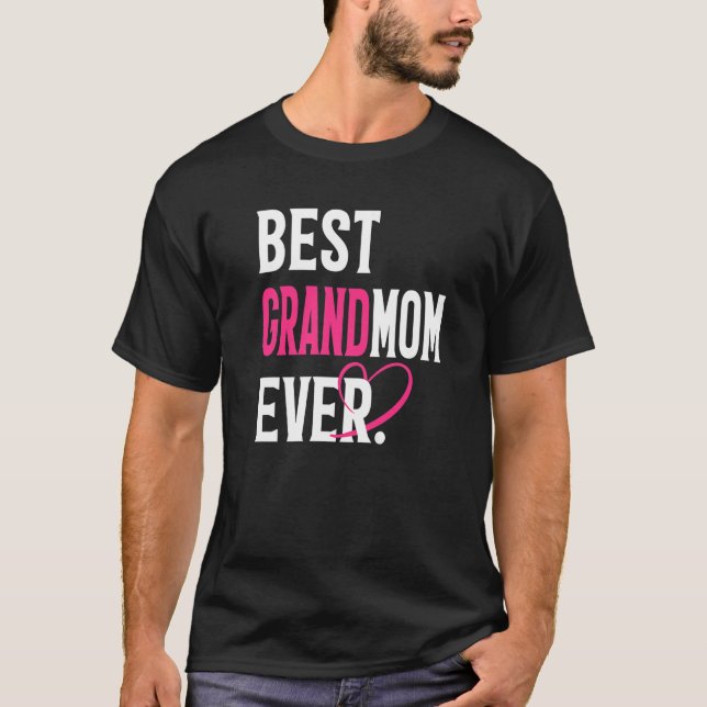 Bästa mormor Aldriny farmamma Älskare Mor D T Shirt (Framsida)