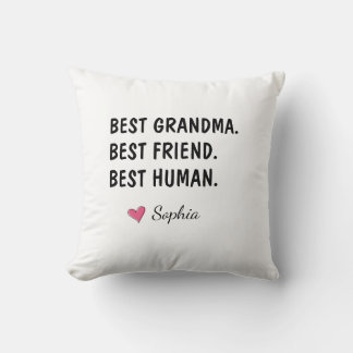 Bästa Mormor Bästa Vän Bästa Människa Kudde