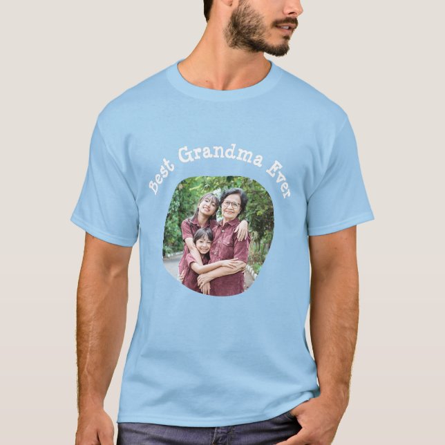Bästa mormor Har någonsin laddat upp din kvadratfa T Shirt (Framsida)